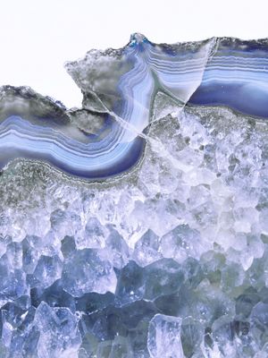 INTENSE BLUE AGATE