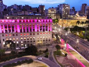 OUTUBRO ROSA NO ANHANGABAÚ