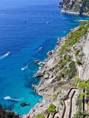 O AZUL DO MAR, CAPRI