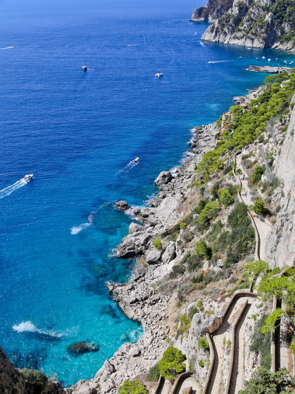 O AZUL DO MAR, CAPRI