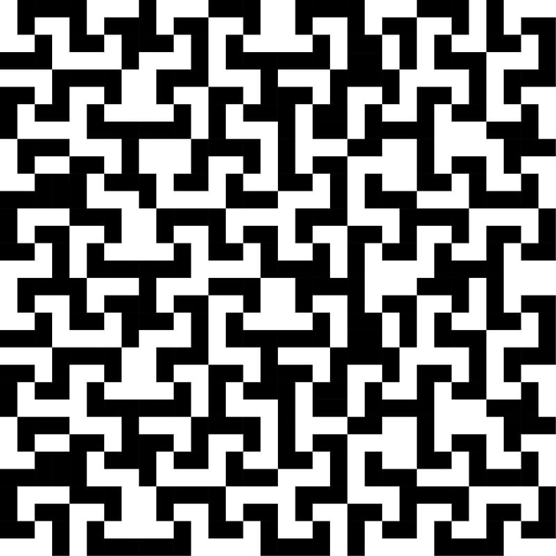 GEOMETRIC BLACK AND WHITE FUN!