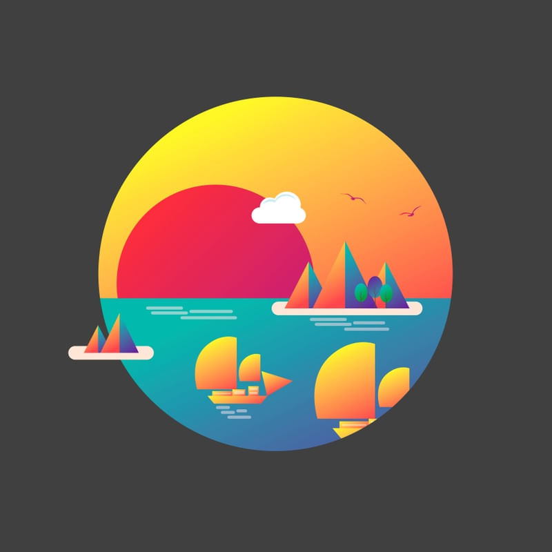 SUNSET E ILHAS