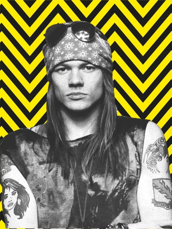 AXL ROSE EM LISTRAS