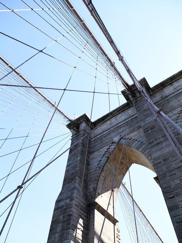 O CÉU EM BROOKLYN BRIDGE, NEW YORK