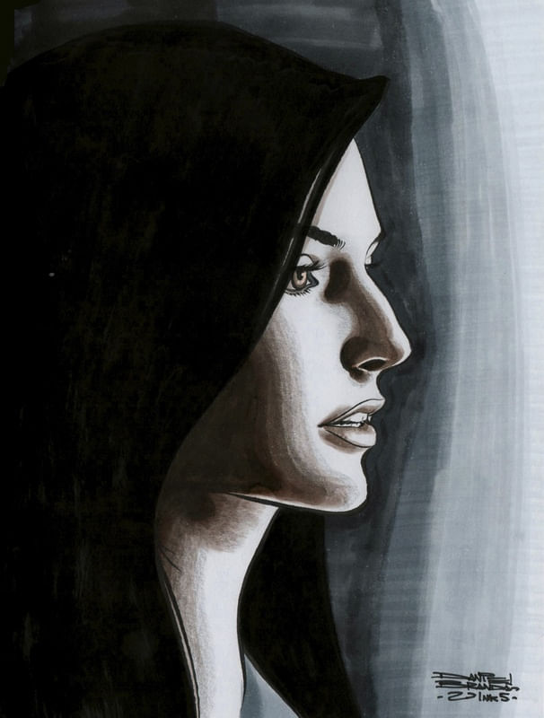 MULHER CONTEMPLATIVA