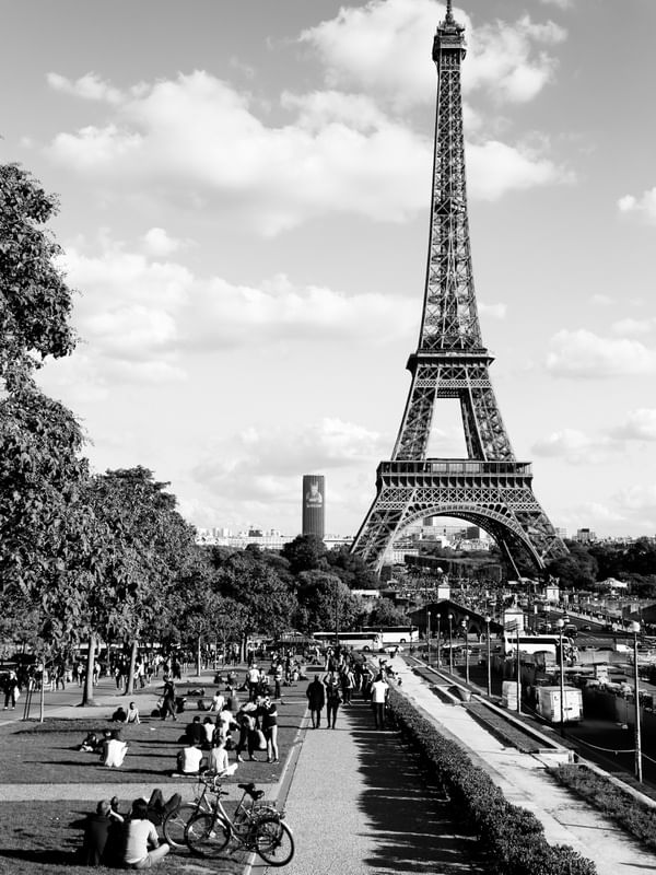 FINAL DE TARDE NA TORRE EIFFEL, PARIS