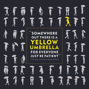 YELLOW UMBRELA