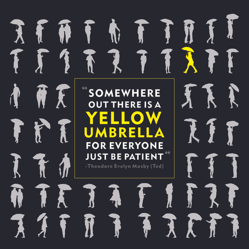 YELLOW UMBRELA