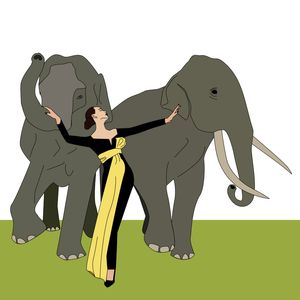 A DAMA E OS ELEFANTES II