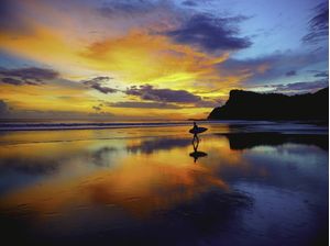 ENTARDECER ESPELHADO