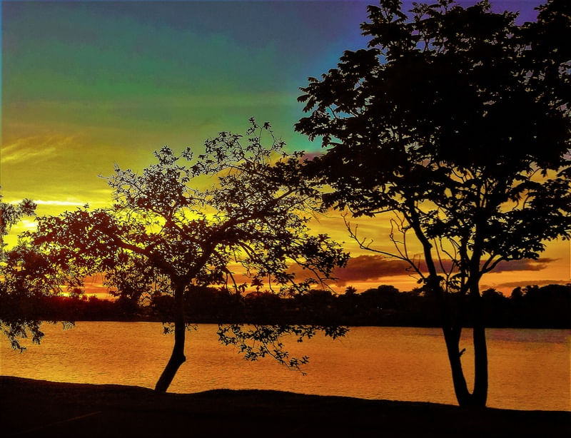COLORIDO DO POR DO SOL
