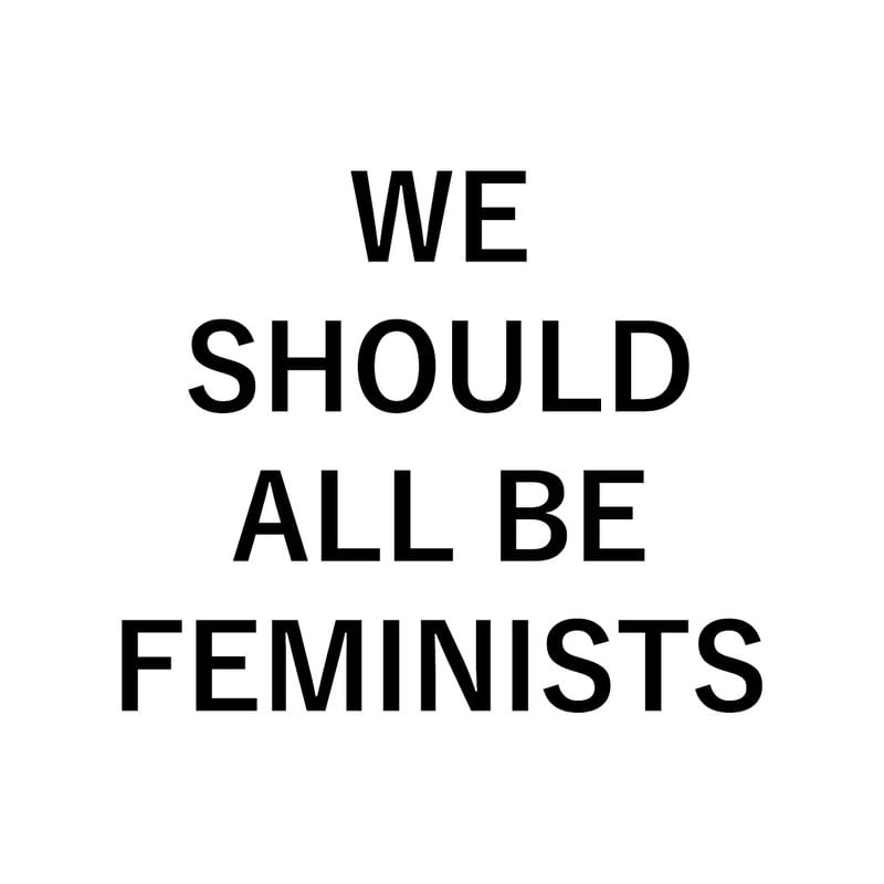 WE SHOULD ALL BE FEMINISTS - CHIMAMANDA & DIOR