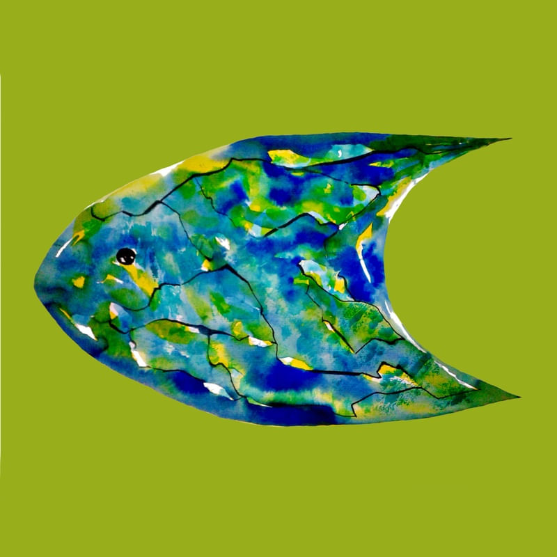 PEIXE AQUARELA XII