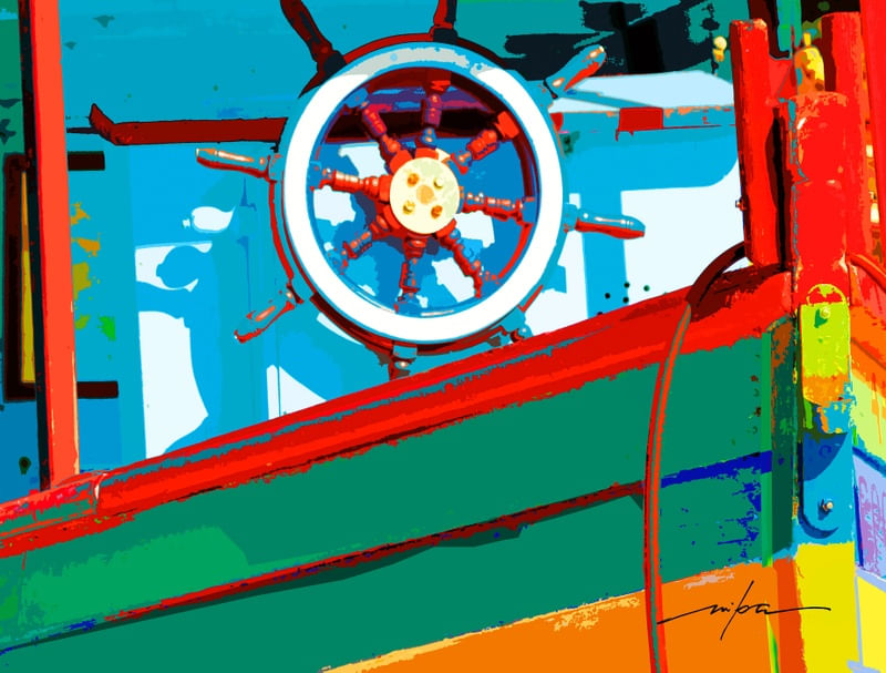 BARCO COM TIMÃO