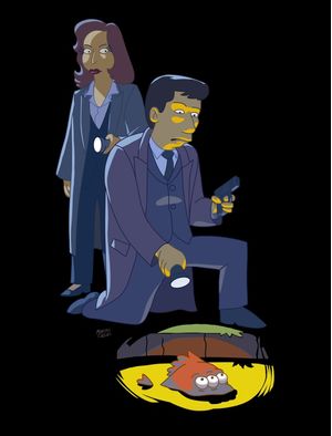 X FILES IN SPRINGFIELD