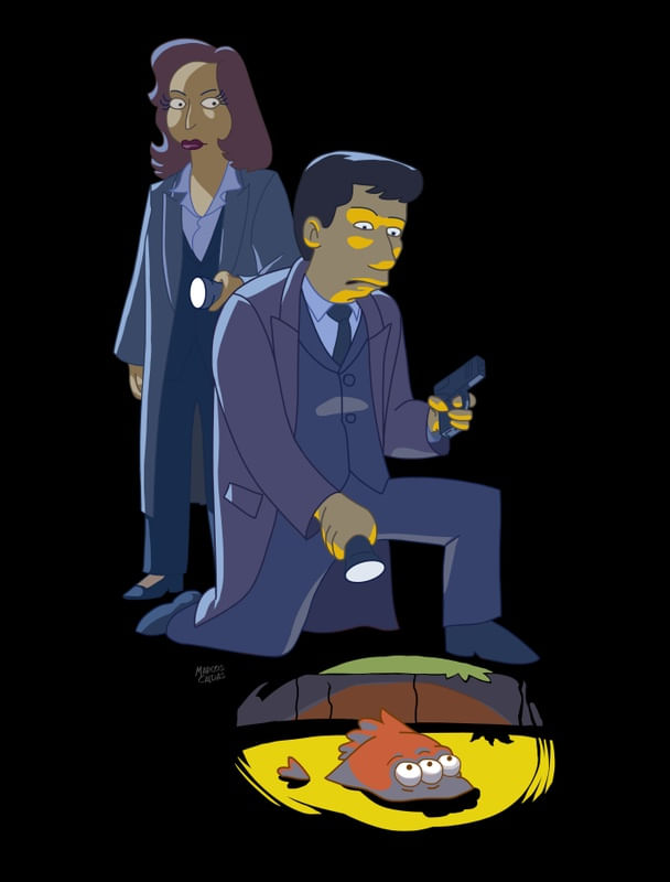 X FILES IN SPRINGFIELD