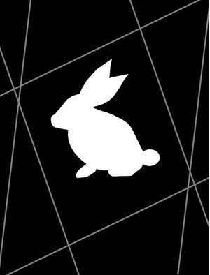 RABBIT SILHOUETTE