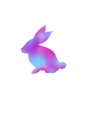 RABBIT SILHOUETTE 3