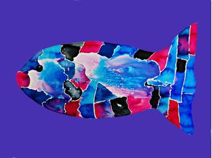 PEIXE AQUARELA XIII