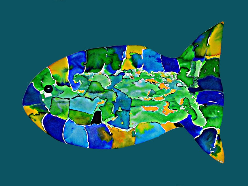 PEIXE AQUARELA XIV