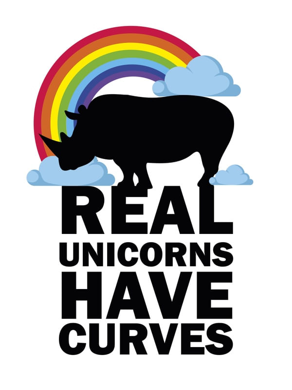 REAL UNICORNS HAVE CURVES