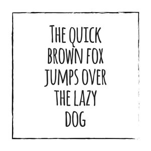 BROWN FOX QUADRADO