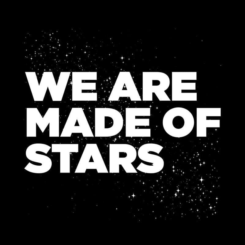 WE ARE MADE OF STARS