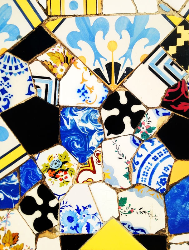 MOSAICO DE AZULEJOS