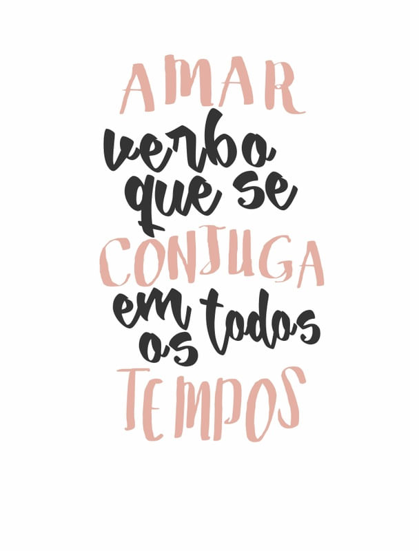 AMAR: VERBO DE TODOS OS TEMPOS