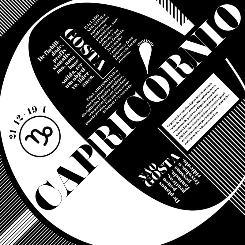 HORÓSCOPO - CAPRICÓRNIO