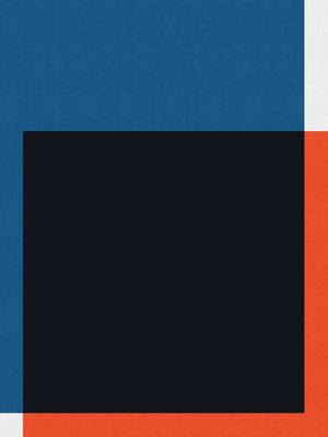 MINIMALISTA AZUL E VERMELHO XIX
