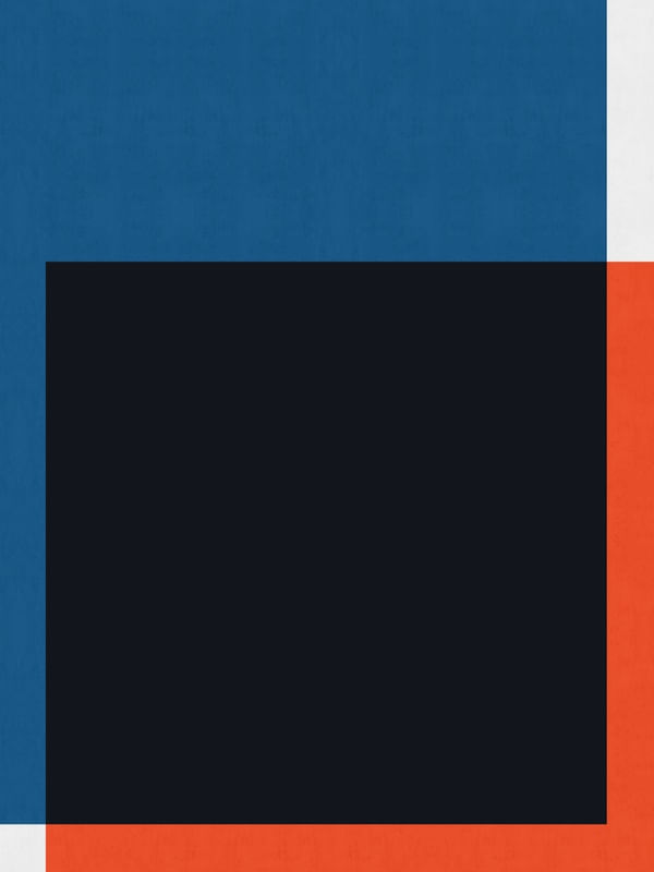 MINIMALISTA AZUL E VERMELHO XIX
