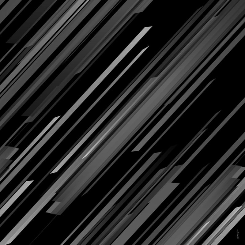 BLACK GRAY ABSTRACT