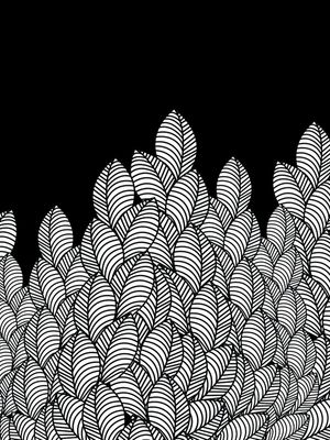 BLACK AND WHITE ART