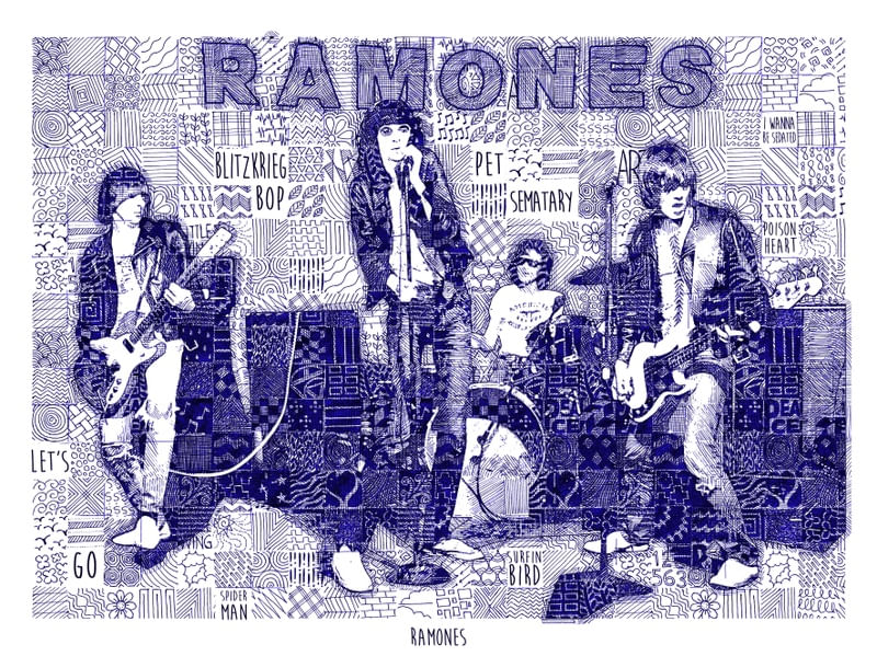 RAMONES ESFEROGRÁFICO