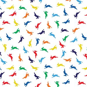 RAINBOW RABBIT BUNNIES