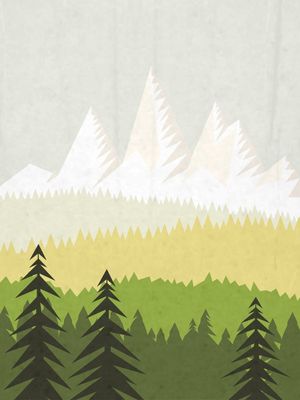 WATERCOLOR FOREST