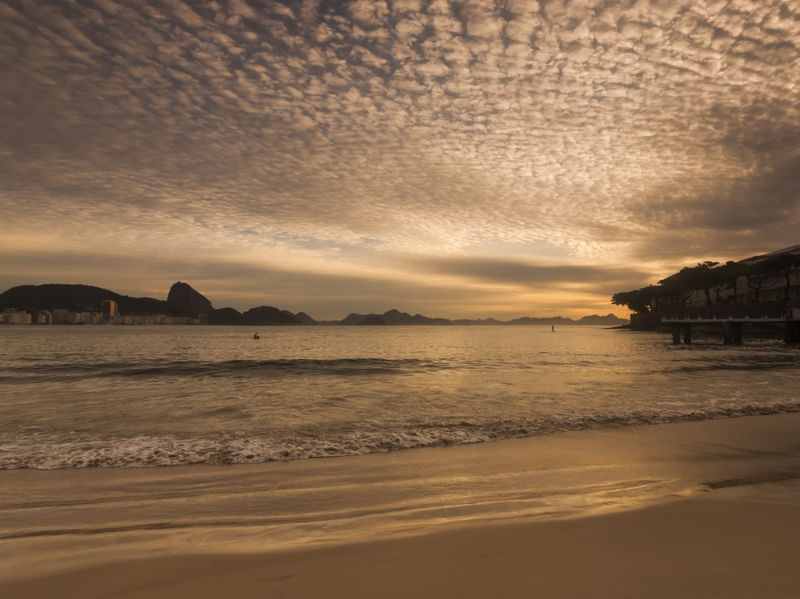 NASCER DO SOL EM COPA