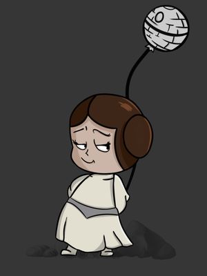 PRINCESA LEIA CHIBI