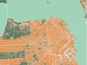 SAO FRANCISCO MAPA LARANJA