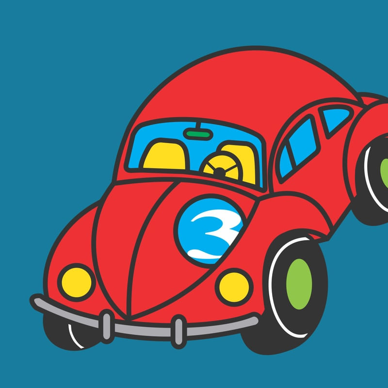 SÉRIE INFANTIL - FUSCA 1