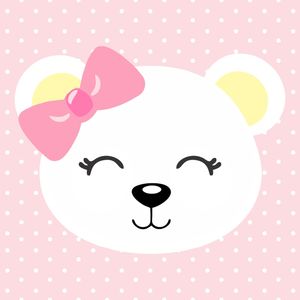 URSINHA BRANCA E ROSA