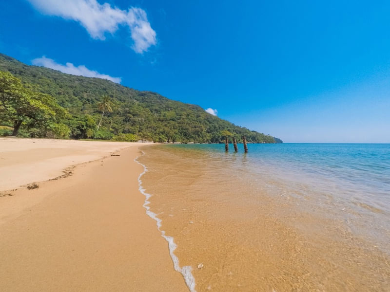 PRAIA DE PALMAS VAZIA E TRANQUILA