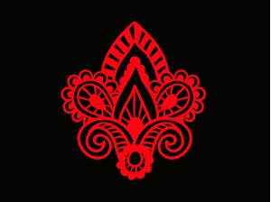 MANDALA FLOR DE LIS