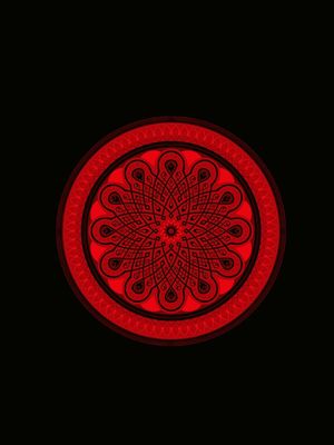 MANDALA CONCÊNTRICA