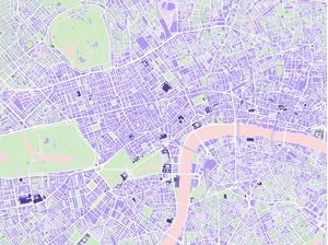 LONDRES MAPA VIOLET