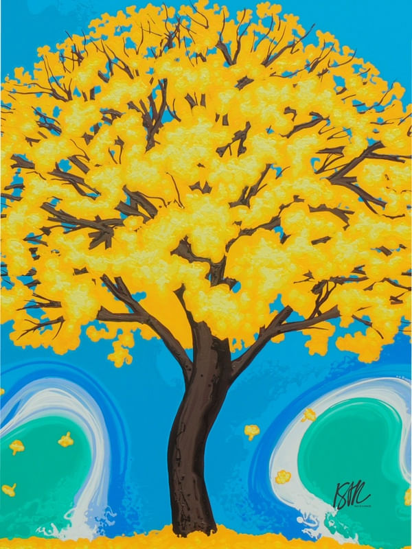 IPÊ FUNDO AZUL