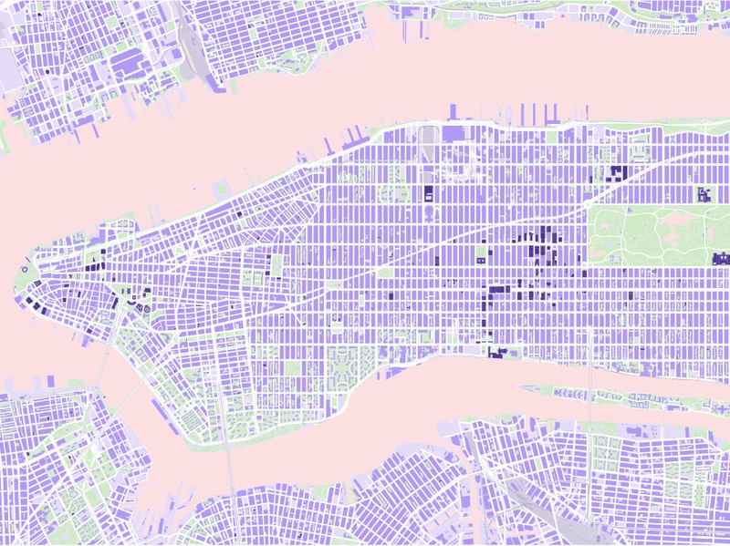 NOVA YORK MAPA VIOLET