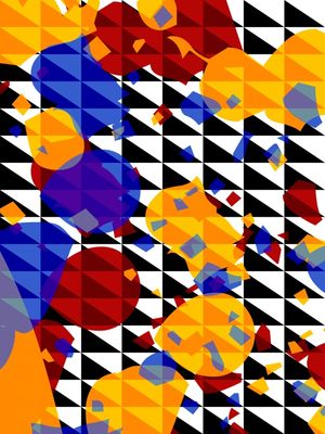 GEOMETRIC PRIMARY COLORS EDITION