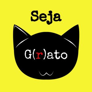 SEJA G(R)ATO - QUADRADO AMARELO